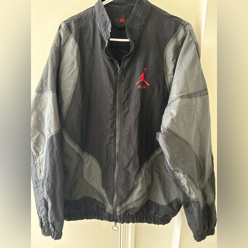 Off-White x Jordan Woven jacket Virgil Abloh STEAL!!